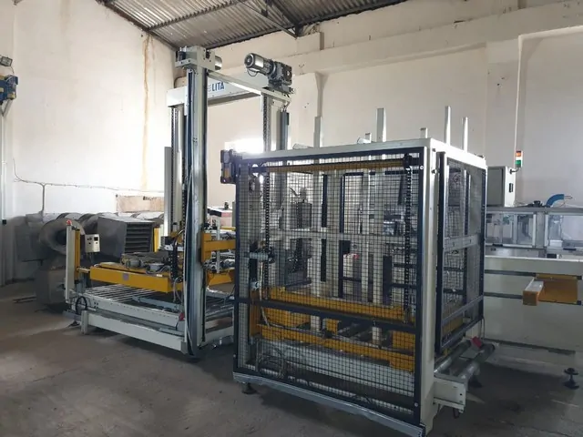 Pallettizzatore Lita & Pallet Wrapper Tosa